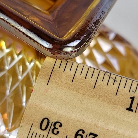 (2) Carnival Glass Iridescent Candy Dish - Picture 12 of 16